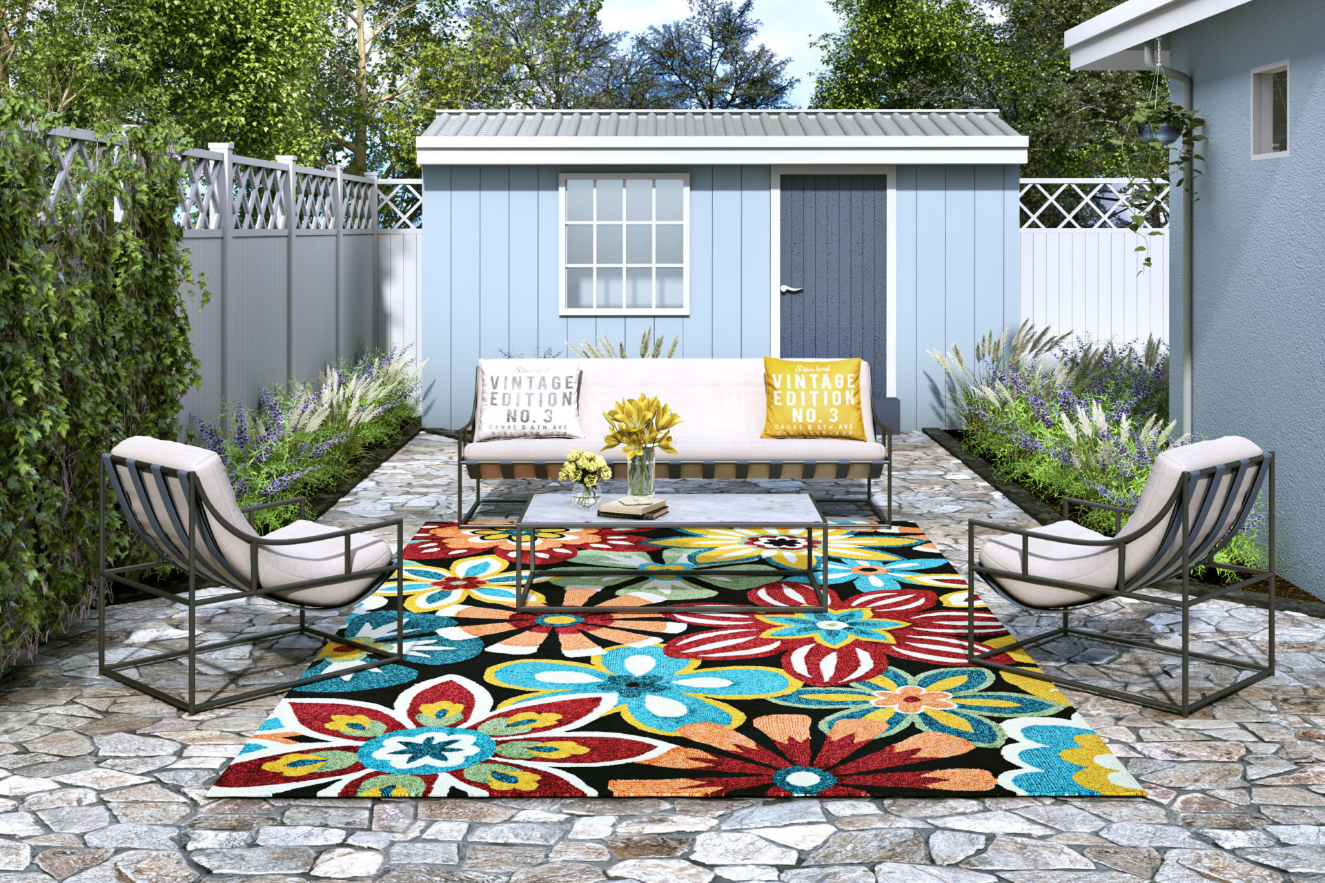 Floral Area Rugs Perfect For Spring Here our Top Floral Outdoor Rugs